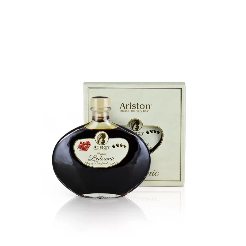 Ariston Pomegranate 4-Leaf & Organic Balsamic Vinegar 200ml.