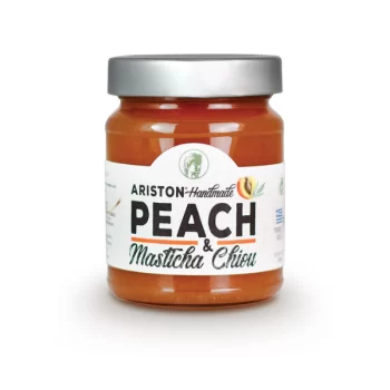 Ariston Peach & Masticha Chiou 400 gr Handmade Marmalade