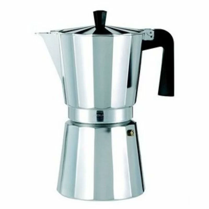 OROLEY PETRA ALUMINUM COFFEE MAKER (6 CUPS) CREAM COLORED