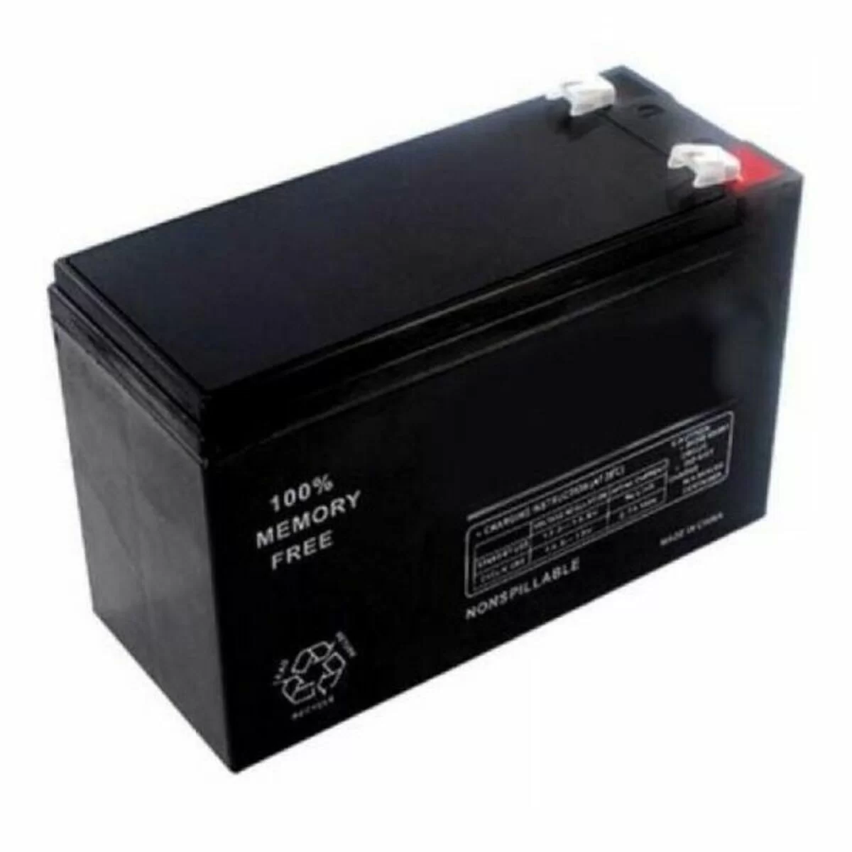 Battery for Uninterruptible Power Supply System UPS Salicru UBT 12/7 12V