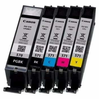 Compatible Ink Cartridge Canon PGI570/CLI571 Yellow Black...