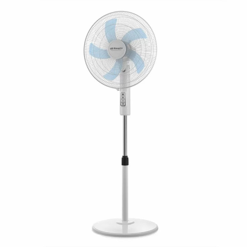 Freestanding Fan Orbegozo White Multicolour 45 W