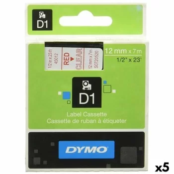 Laminated Tape for Labelling Machines Dymo D1 45012 12 mm...