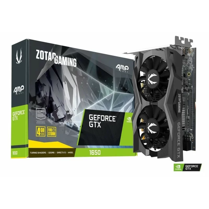 Graphics card Zotac GAMING GeForce GTX 1650 AMP CORE GDDR6 4 GB GDDR6 GeForce GTX 1650