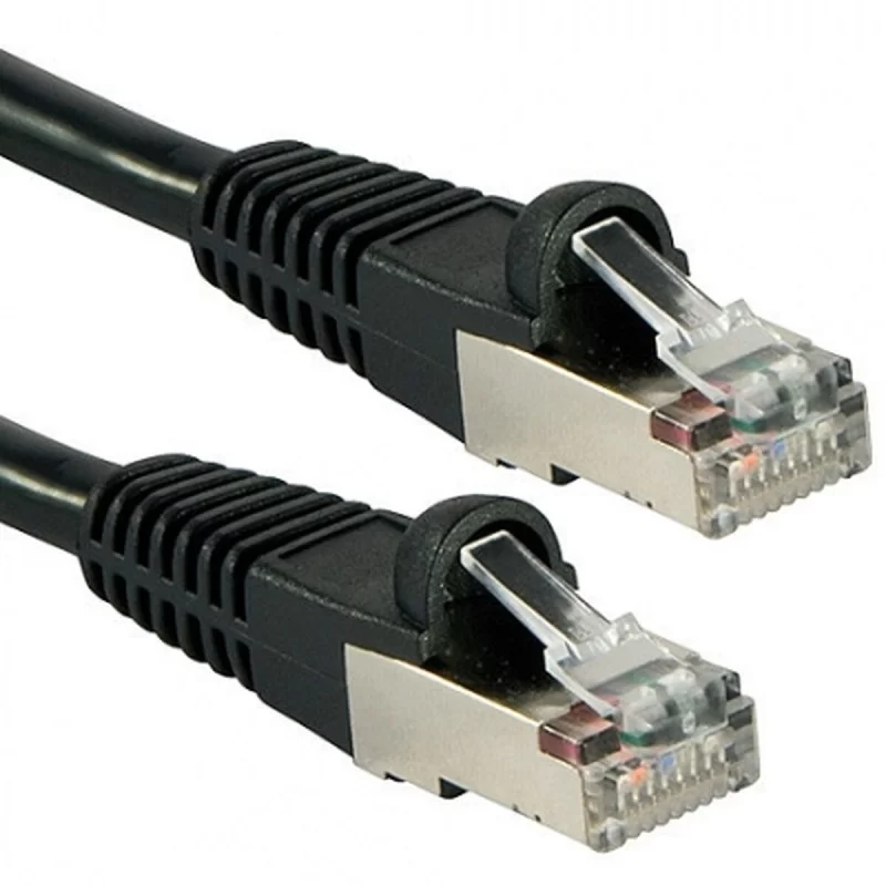 UTP Category 6 Rigid Network Cable LINDY 47177 Black 1 m 1 Unit