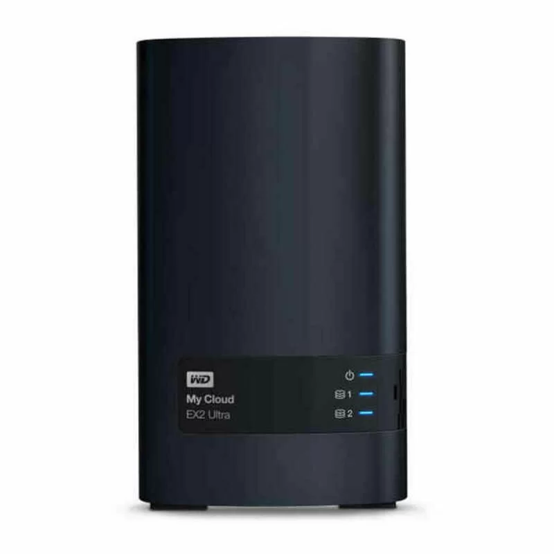 NAS Network Storage Western Digital My Cloud EX2 Ultra Black Gigabit Ethernet Marvell ARMADA 385 Marvell Multicolour