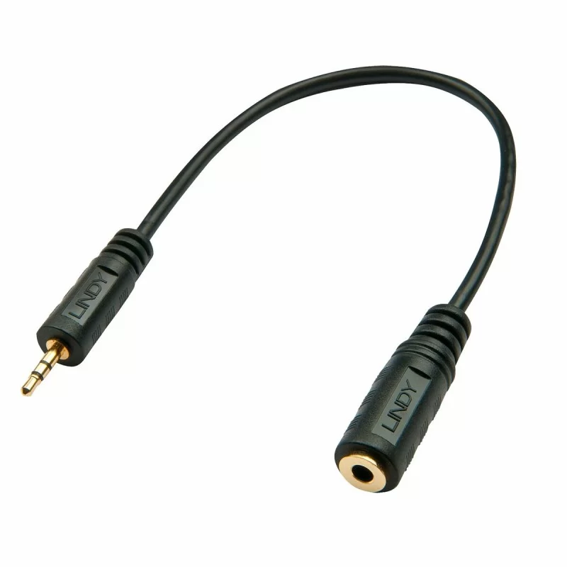 3.5 mm Male or Female Jack Adaptor LINDY 35698