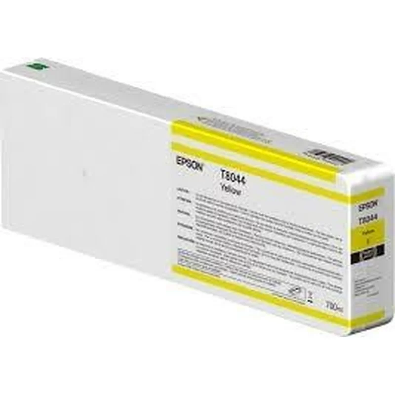 Original Ink Cartridge Epson Singlepack Yellow T804400 UltraChrome HDX/HD 700ml Yellow