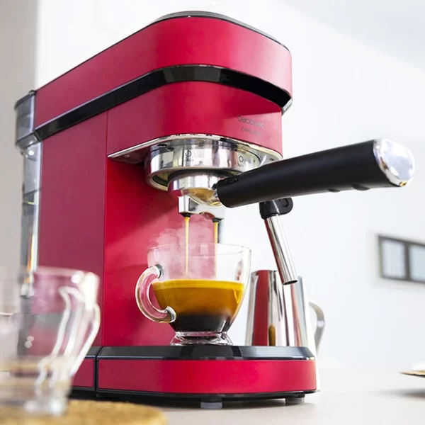 Express Manual Coffee Machine Cecotec Cafelizzia 790 Shiny 1,2 L 20 bar  1350W Red 1