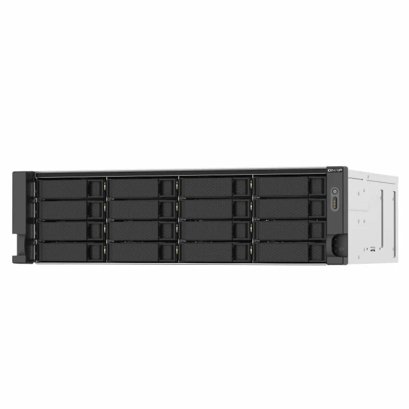 NAS Network Storage Qnap TS-1673AU-RP-16G Black Grey Black/Grey AMD Ryzen V1500B