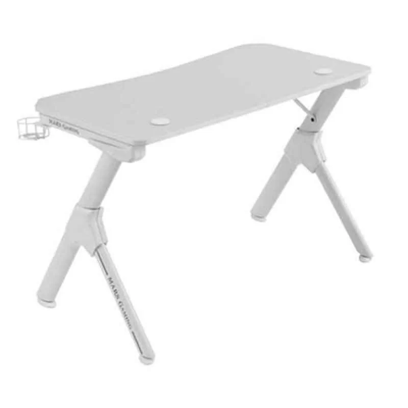 Table Mars Gaming MGD CARBON FIBER White