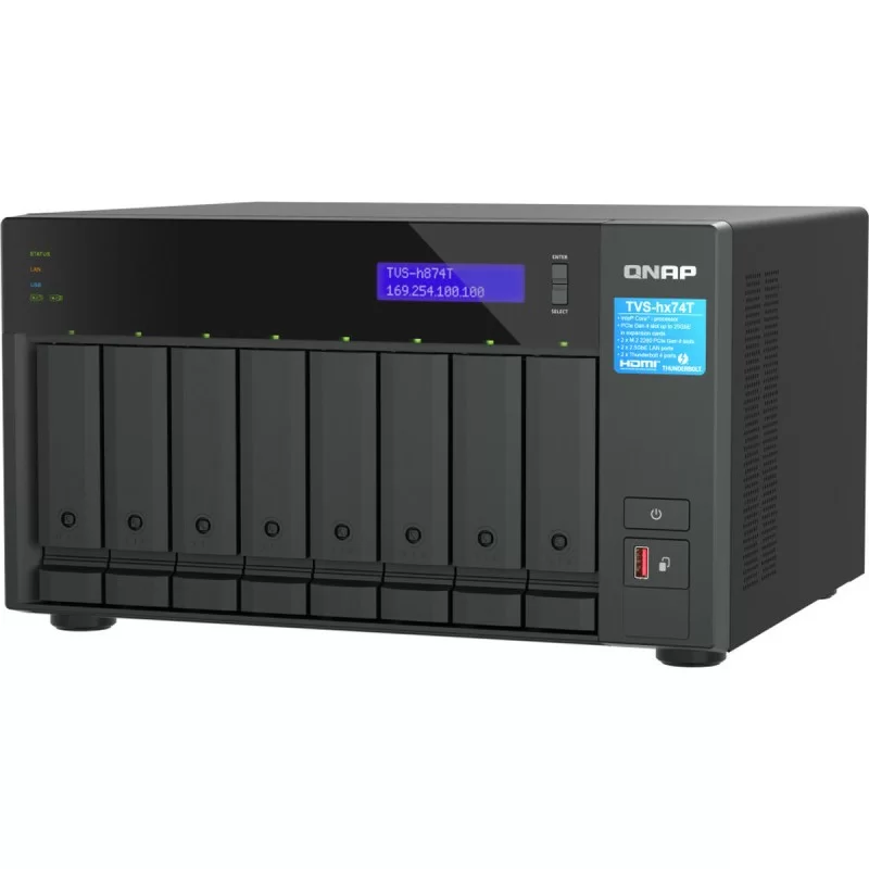 NAS Network Storage Qnap TVS-H874T-I7-32G Black