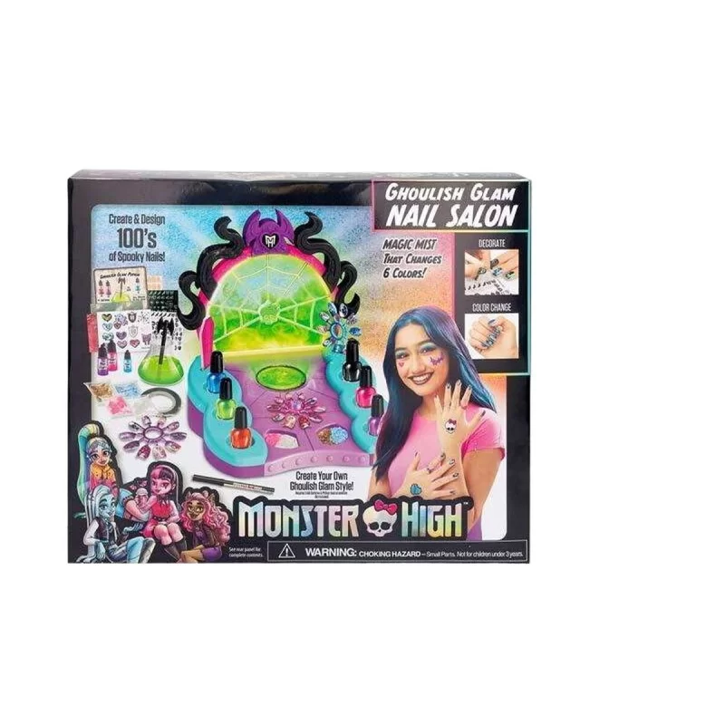 Children's Make-up Set Monster High Glam Ghoulish Nails