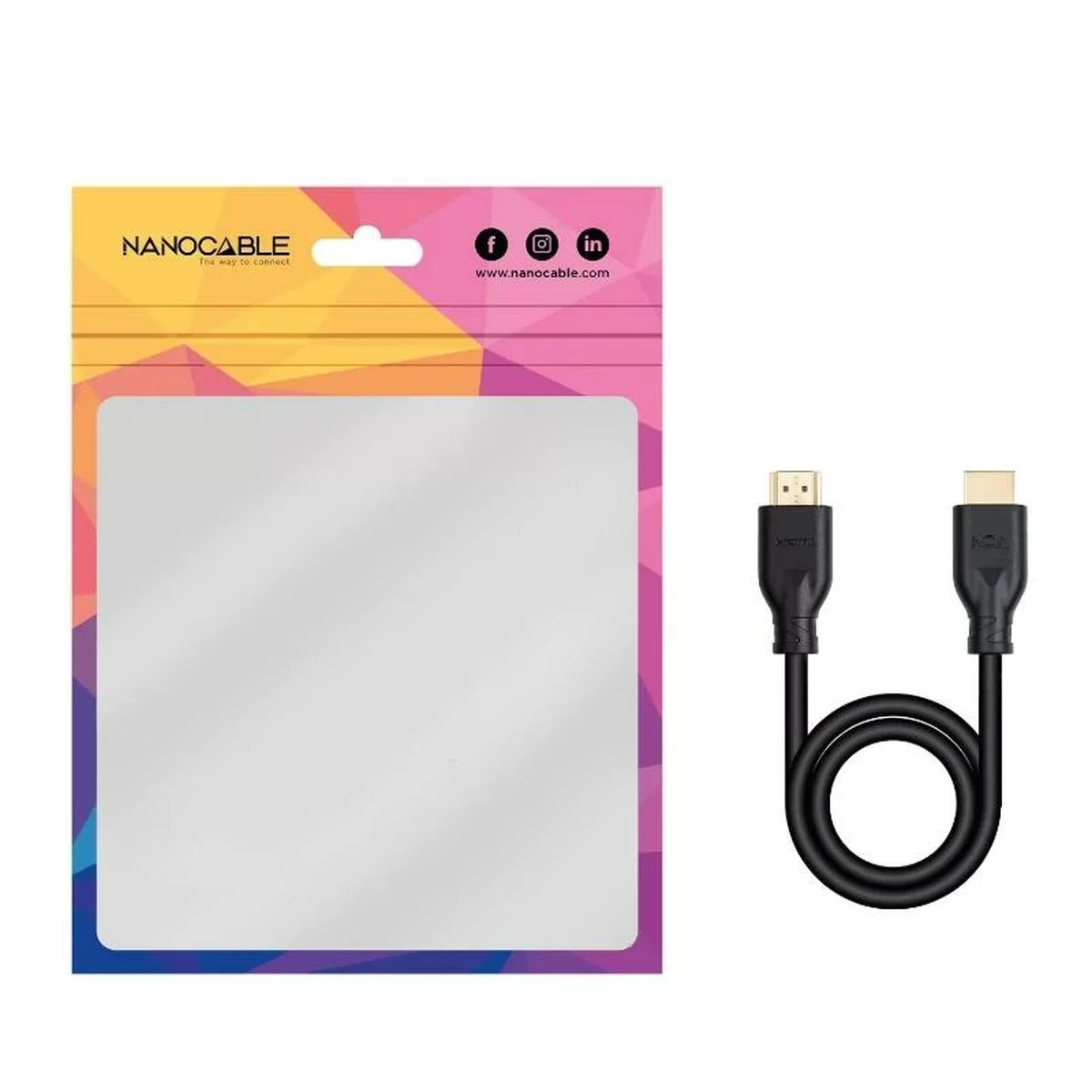 Nanocable 10.15.3725 câble HDMI 25 m HDMI Type A (Standard) Noir