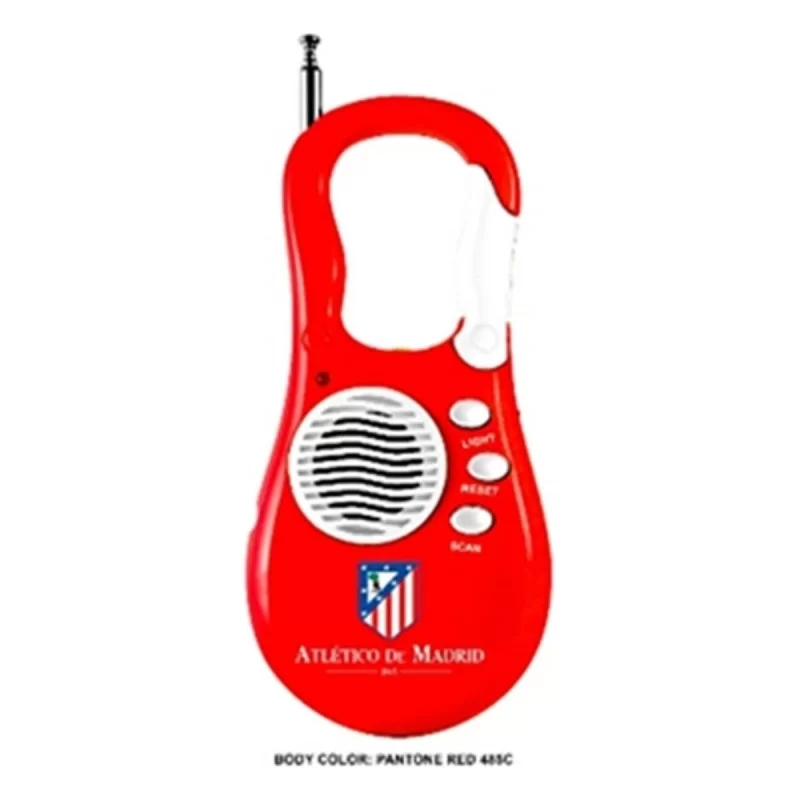 Transistor Radio Atlético Madrid Red