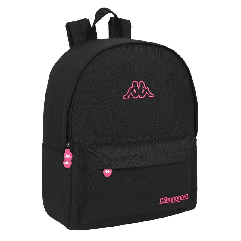 Laptop Backpack Kappa kappa Black (31 x 40 x 16 cm)