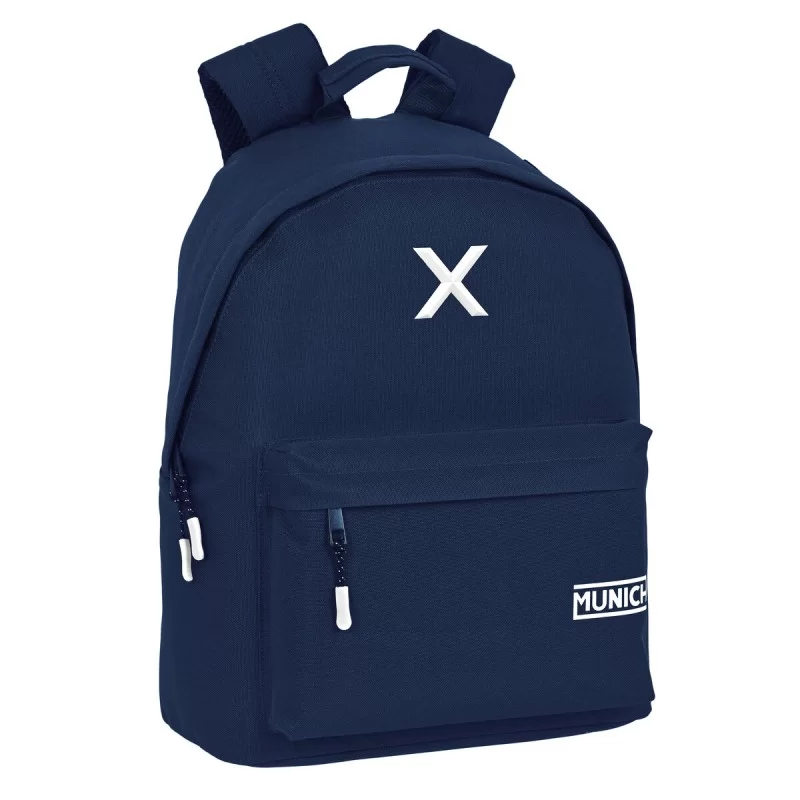 Laptop Backpack Munich munich basicos Navy Blue (31 x 41 x 16 cm)