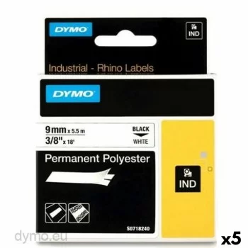 Laminated Tape for Labelling Machines Rhino Dymo ID1-9 9...