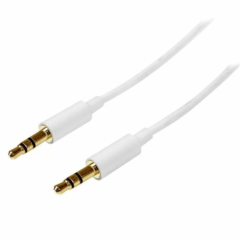 Audio Jack Cable (3.5mm) Startech MU1MMMSWH White 1 m