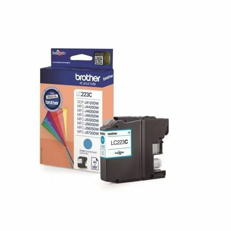 Original Ink Cartridge Brother LC-223C Blue Cyan