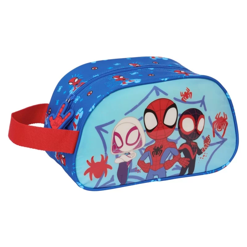 School Toilet Bag Spidey Red Blue 26 x 15 x 12 cm