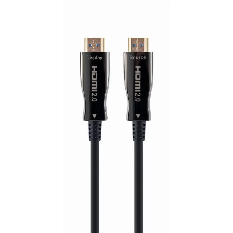 HDMI Cable GEMBIRD CCBP-HDMI-AOC-50M-02 Black 50 m