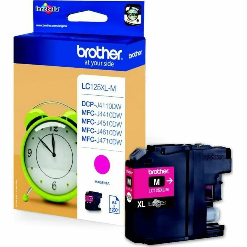 Original Ink Cartridge Brother LC-125XLM Magenta