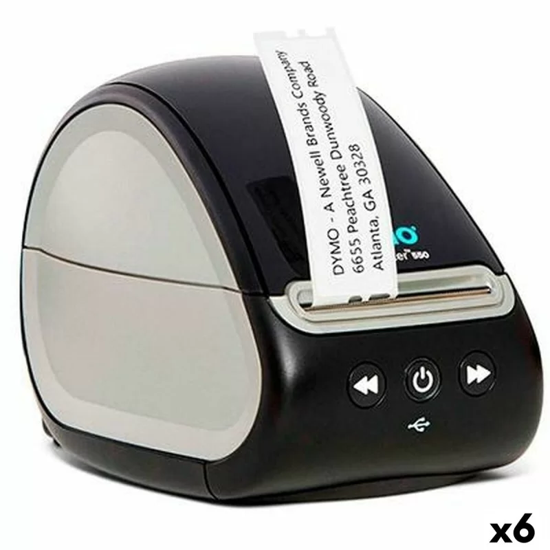 Portable Electric Label Maker Dymo Labelwriter 550 6 Units