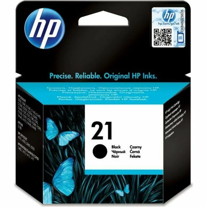 Original Ink Cartridge HP 21 Black