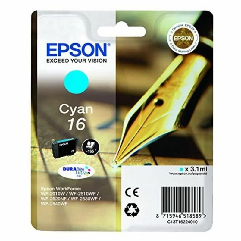 Original Ink Cartridge Epson 16 Cyan (1 Unit)