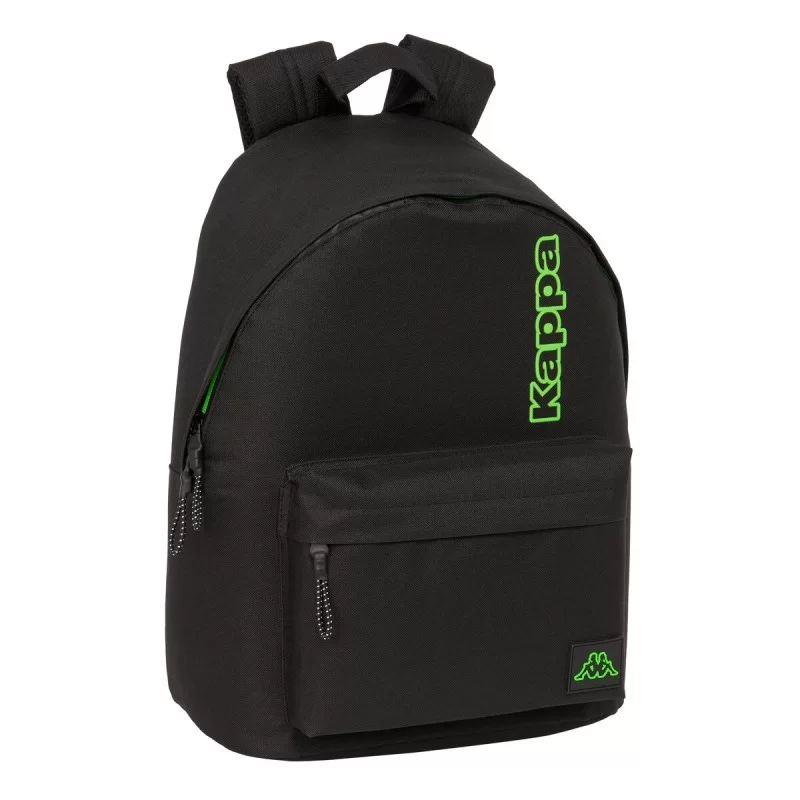 Laptop Backpack Kappa kappa Black 31 x 41 x 16 cm