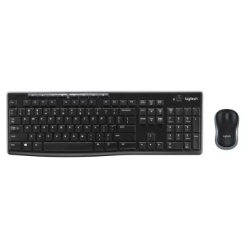 Keyboard and Wireless Mouse Logitech 920-004512 Qwerty...