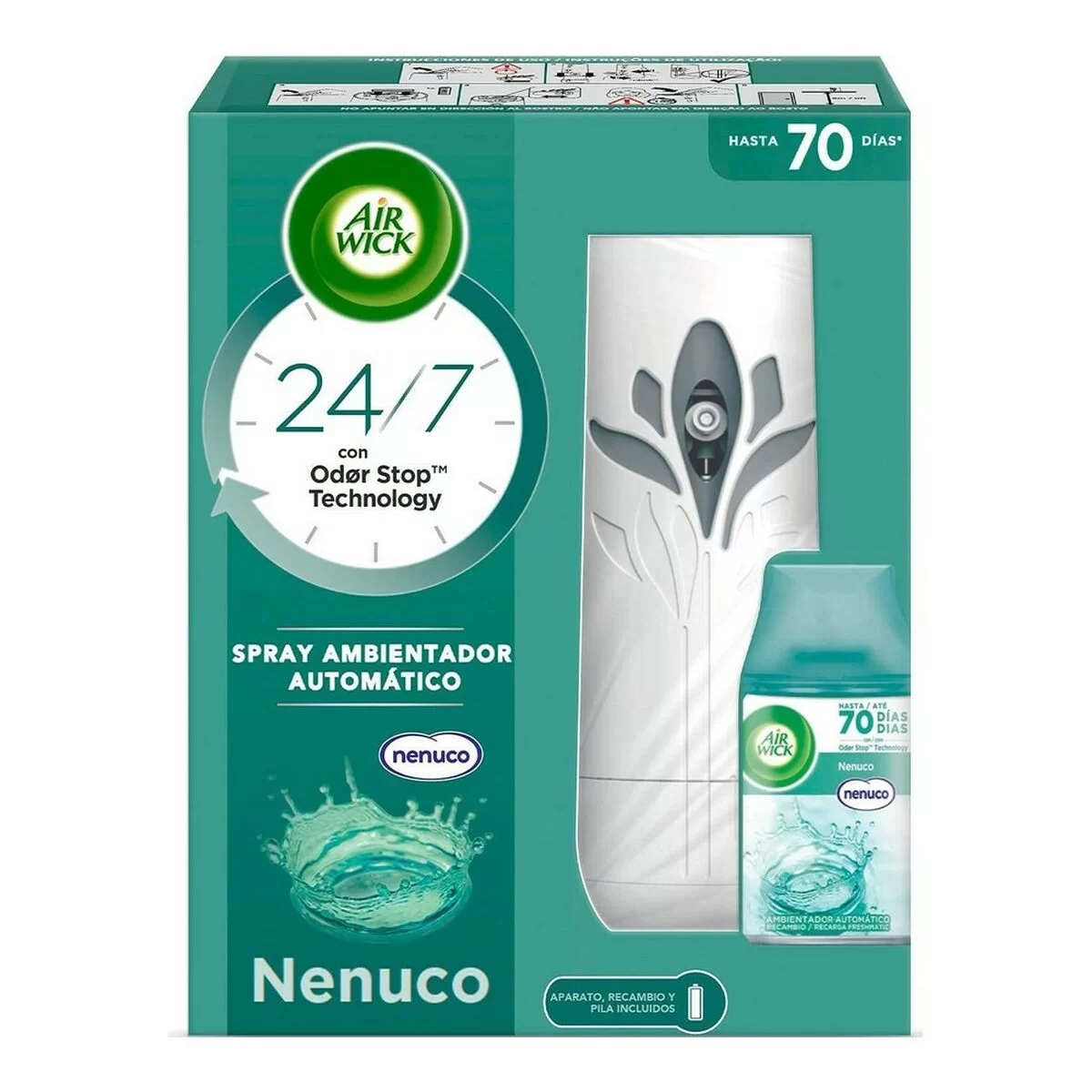 Diffusore Automatico Per Ambienti Air Wick Freshmatic Nenuco