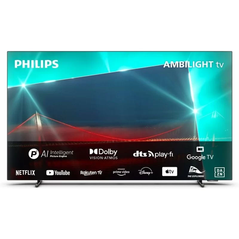 Smart TV Philips 55OLED718 55" 4K Ultra HD OLED AMD FreeSync