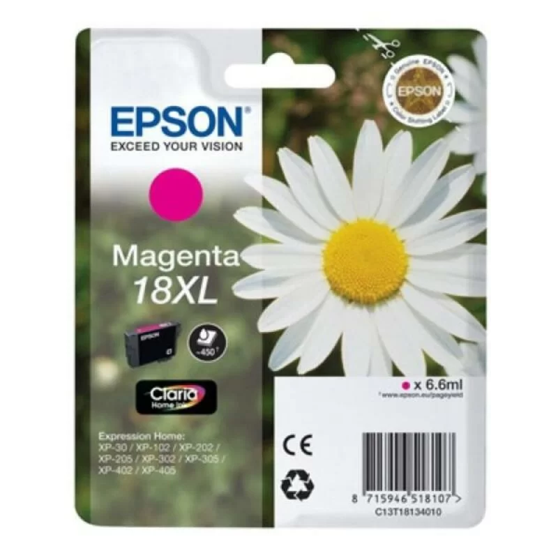 Original Ink Cartridge Epson 18XL Magenta