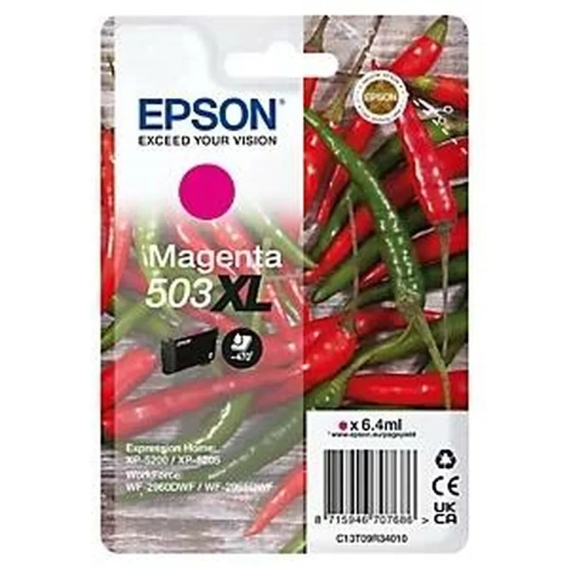 Original Ink Cartridge Epson 503XL Cyan Magenta