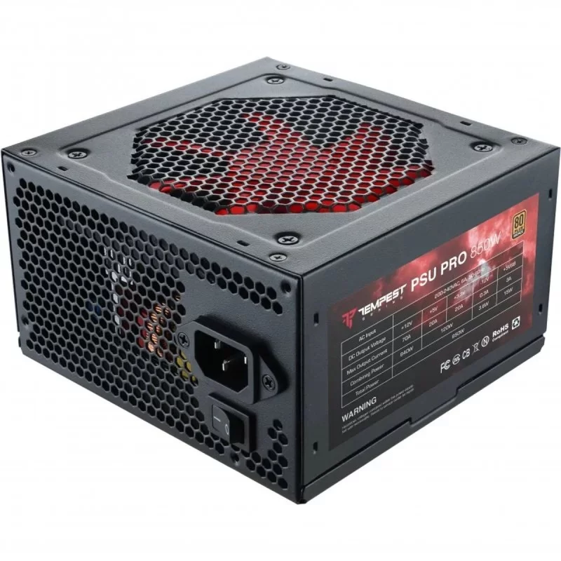 Gaming Power Supply Tempest PSU PRO 850W