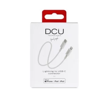 USB-C to Lightning Cable iPhone DCU 1 White 1 m