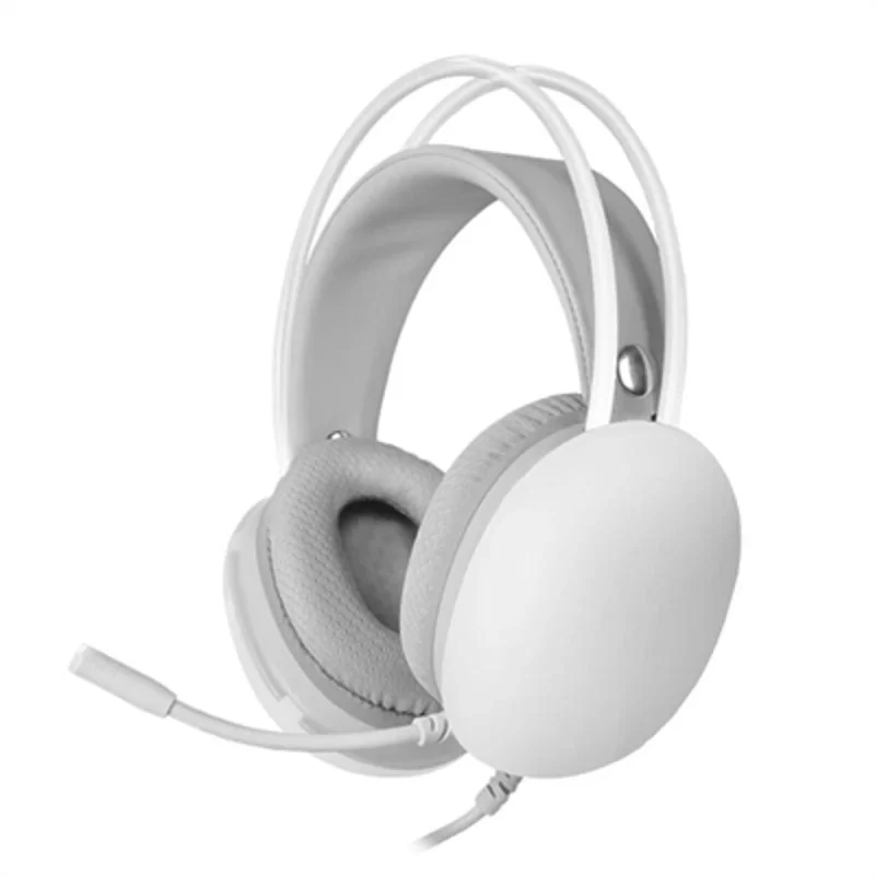 Headphones with Microphone Mars Gaming MH-GLOW RGB White