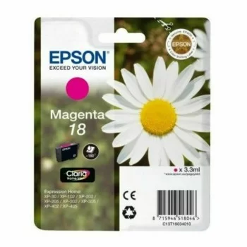 Compatible Ink Cartridge Epson Cartucho 18 magenta...