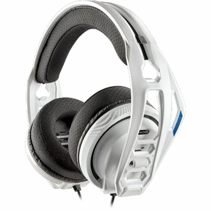 Gaming Headset with Microphone Nacon RIG400HSW White Jack 3.5 mm 1,3 m