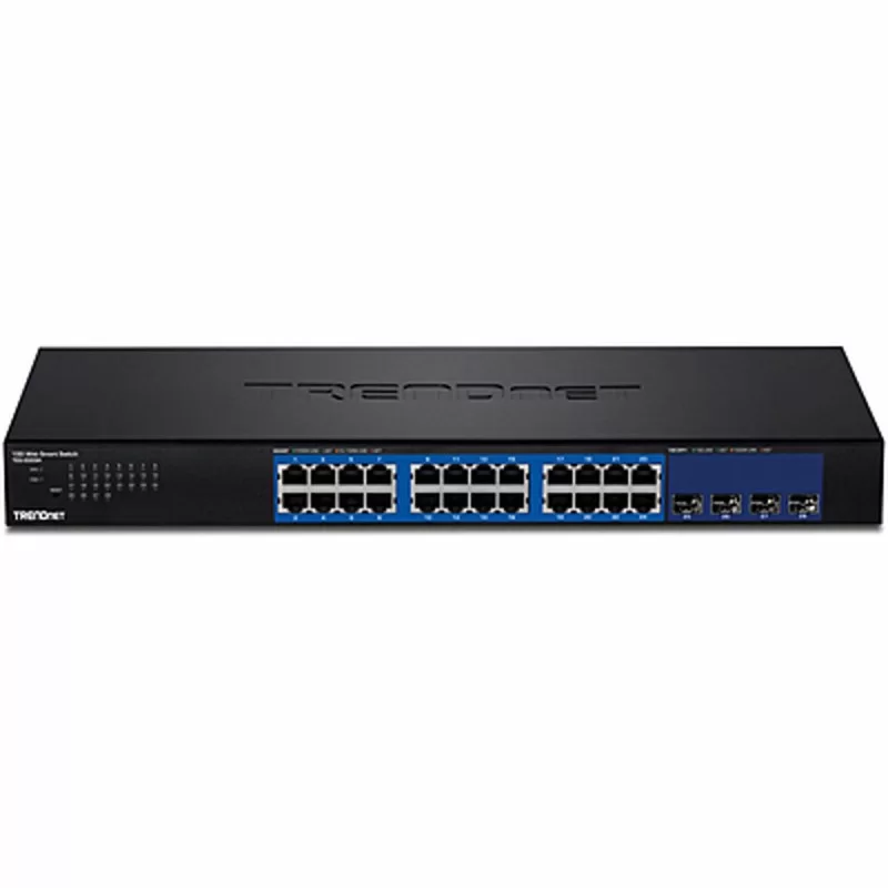 Switch Trendnet TEG-30284 1000 Mbit/s Black