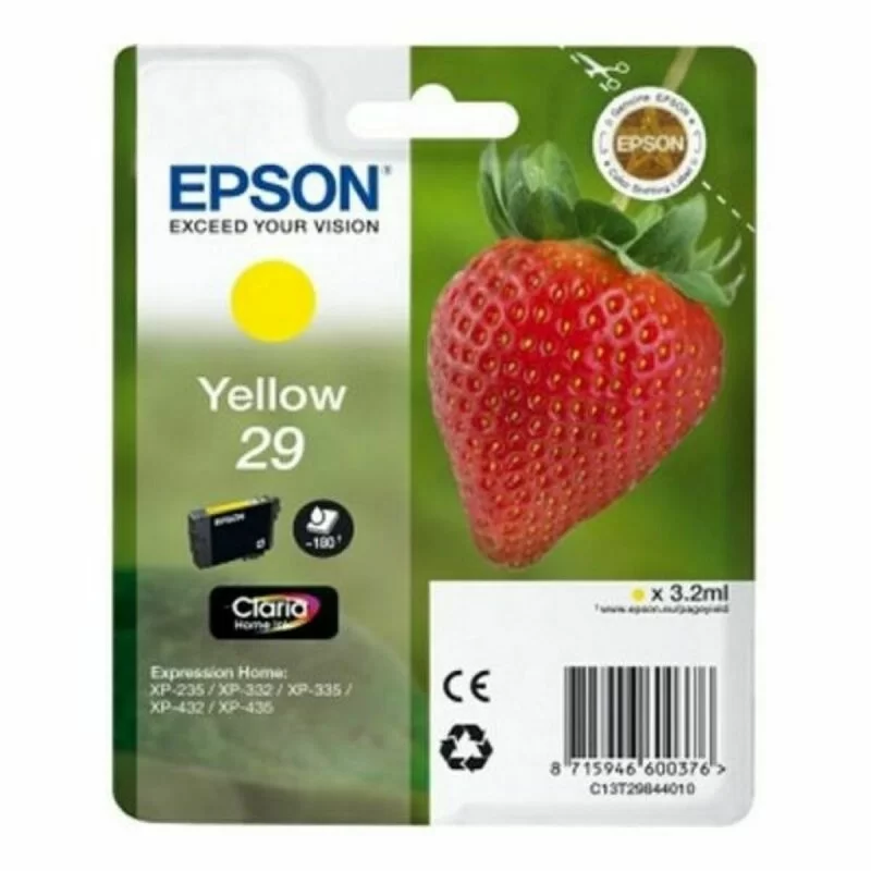 Compatible Ink Cartridge Epson C13T29844012 Yellow