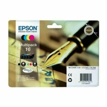 Compatible Ink Cartridge Epson C13T16264012 Yellow Black...