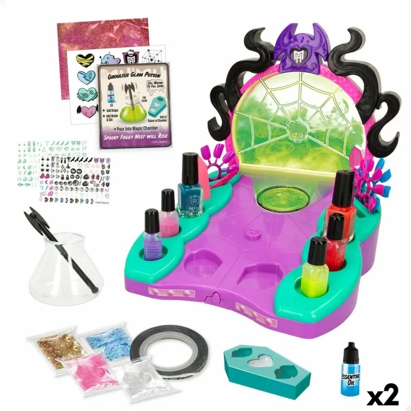 Children's Make-up Set Monster High Glam Ghoulish 19 x 20 x 22 cm 2 Units