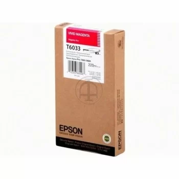 Original Ink Cartridge Epson C13T603300 Silver Magenta