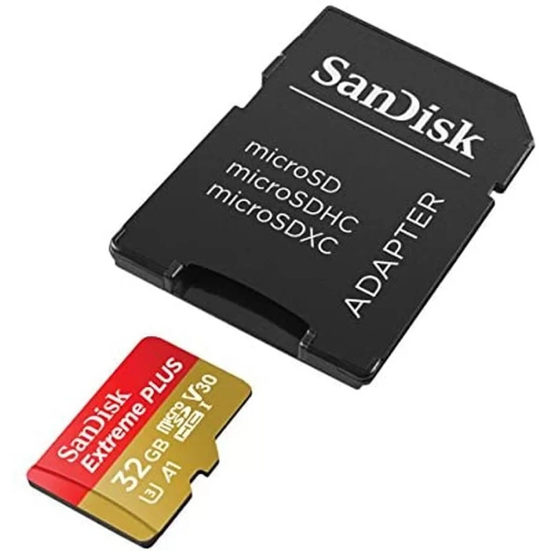 Micro SD Memory Card with Adaptor SanDisk SDSQXBG-032G-GN6MA