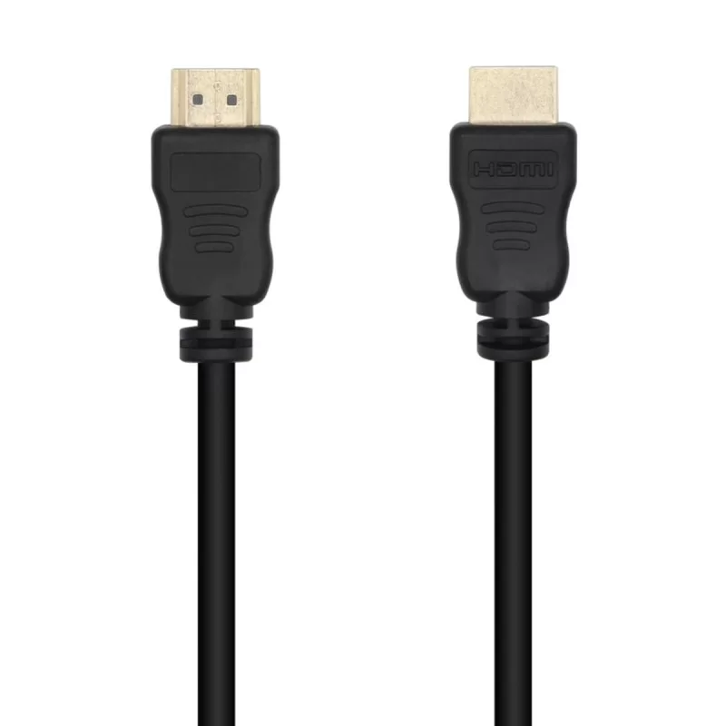 HDMI Cable Aisens Cable HDMI V1.4 Alta Velocidad 14+1 CCS, A/M-A/M, Negro, 2.0m 2 m Black