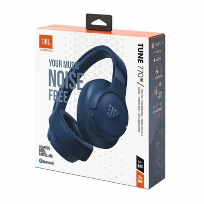 Headphones with Microphone JBL 770NC Blue