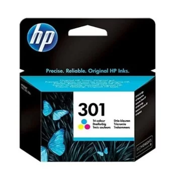 Original Ink Cartridge HP 301 Black Tricolour...